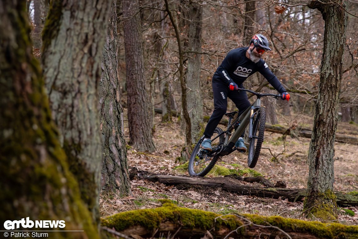 Vom ersten Augenblick an haben wir mit diesem Bike Spaß und erfreuen uns an dessen Lebhaftigkeit.