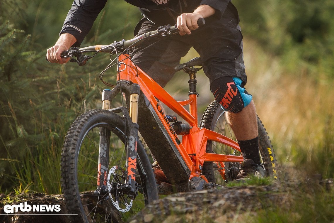 Auf dem Trail fühlt es sich stabil und gut aufgehoben an.