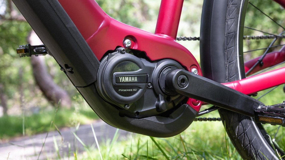 Kommt uns irgendwie bekannt vor. Der Yamaha PWseries S2 in einem E-Bike