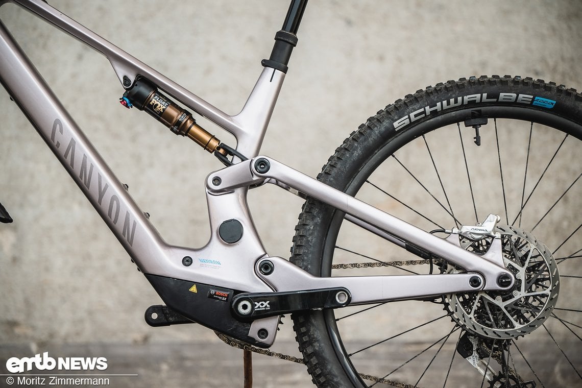 Triple Phase Suspension tauft Canyon seinen Horst-Link-Viergelenker-Hinterbau.