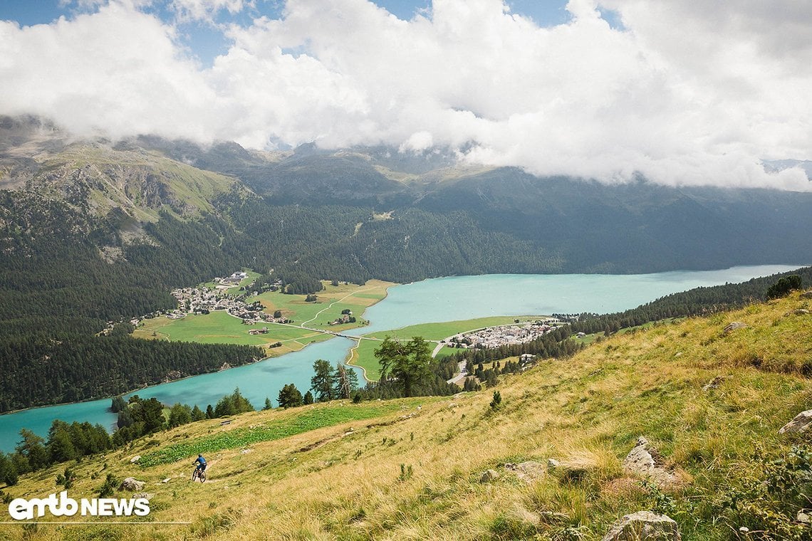 Bei solch einer Aussicht muss man sich wirklich auf's Wesentliche konzentrieren