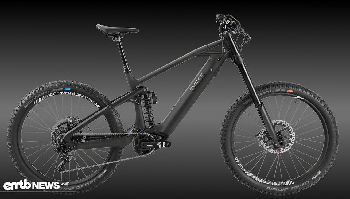 Exess Ecross – absoluter E-Downhill Bike – kommt mit 200 mm Federweg und martialischer Optik