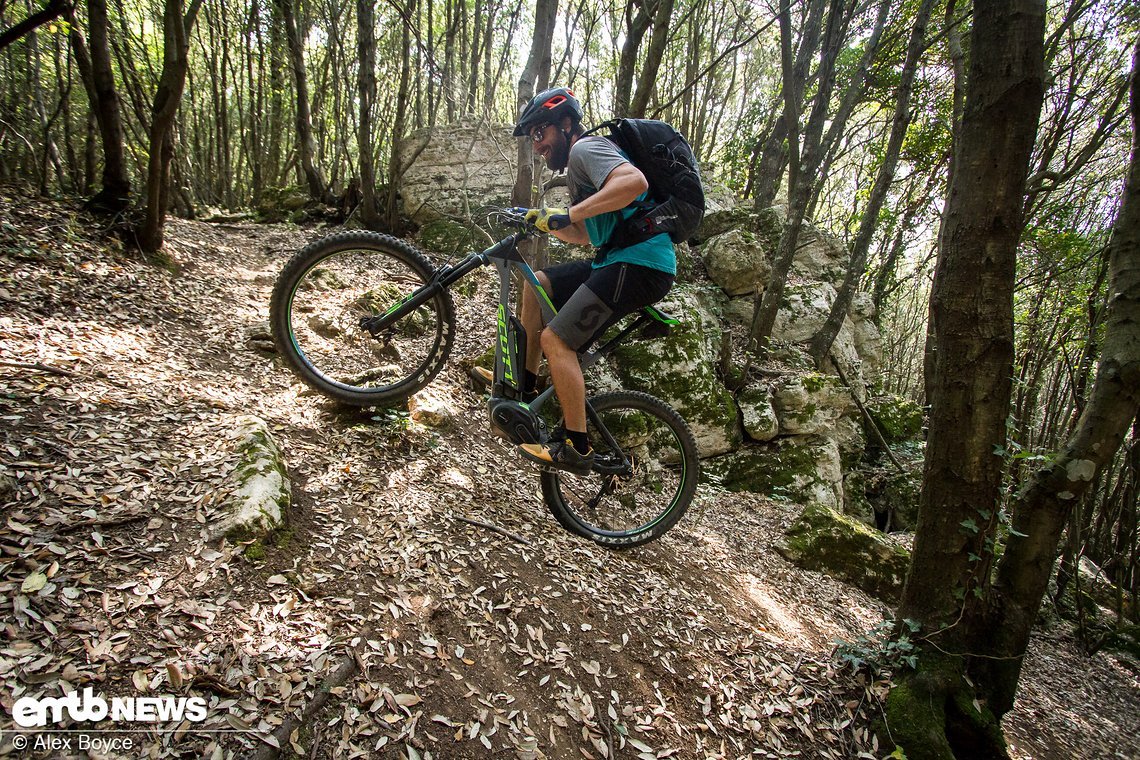As you make it to the crest of the hill start to bear off to a direction, to ease the climb...