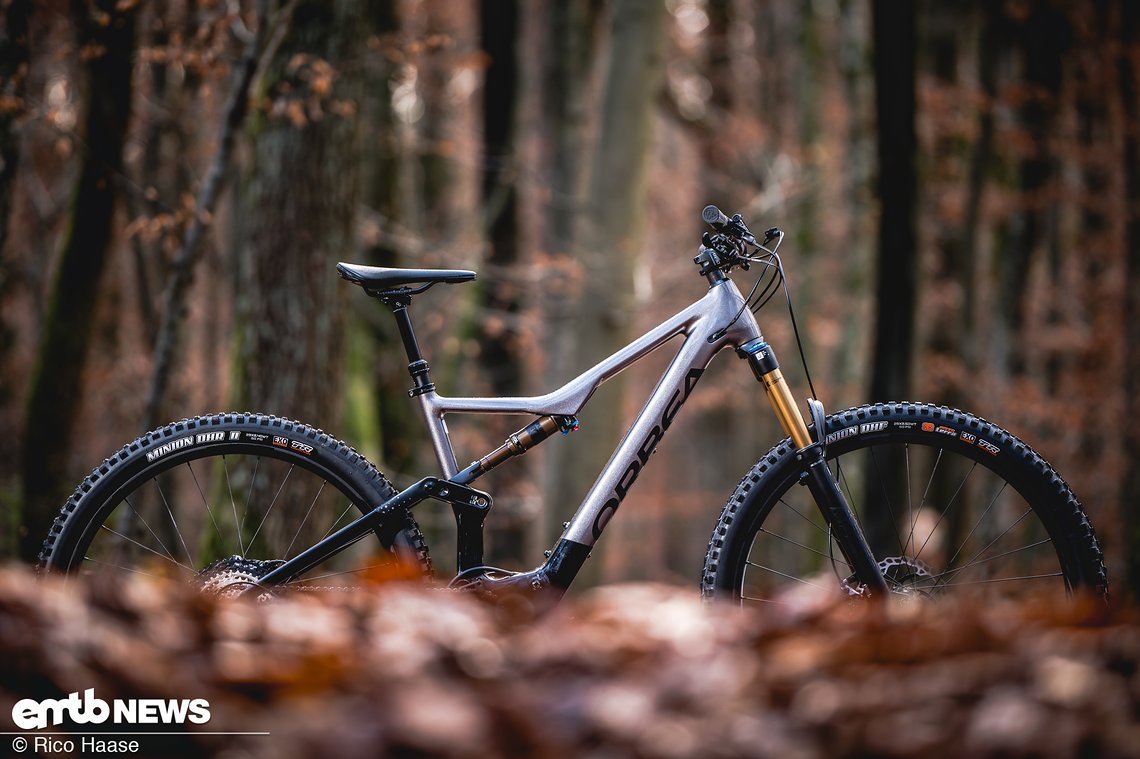 Orbea Rise H: Man muss wirklich genau hinsehen, um den Hydro-Aluminium-Rahmen zu erkennen