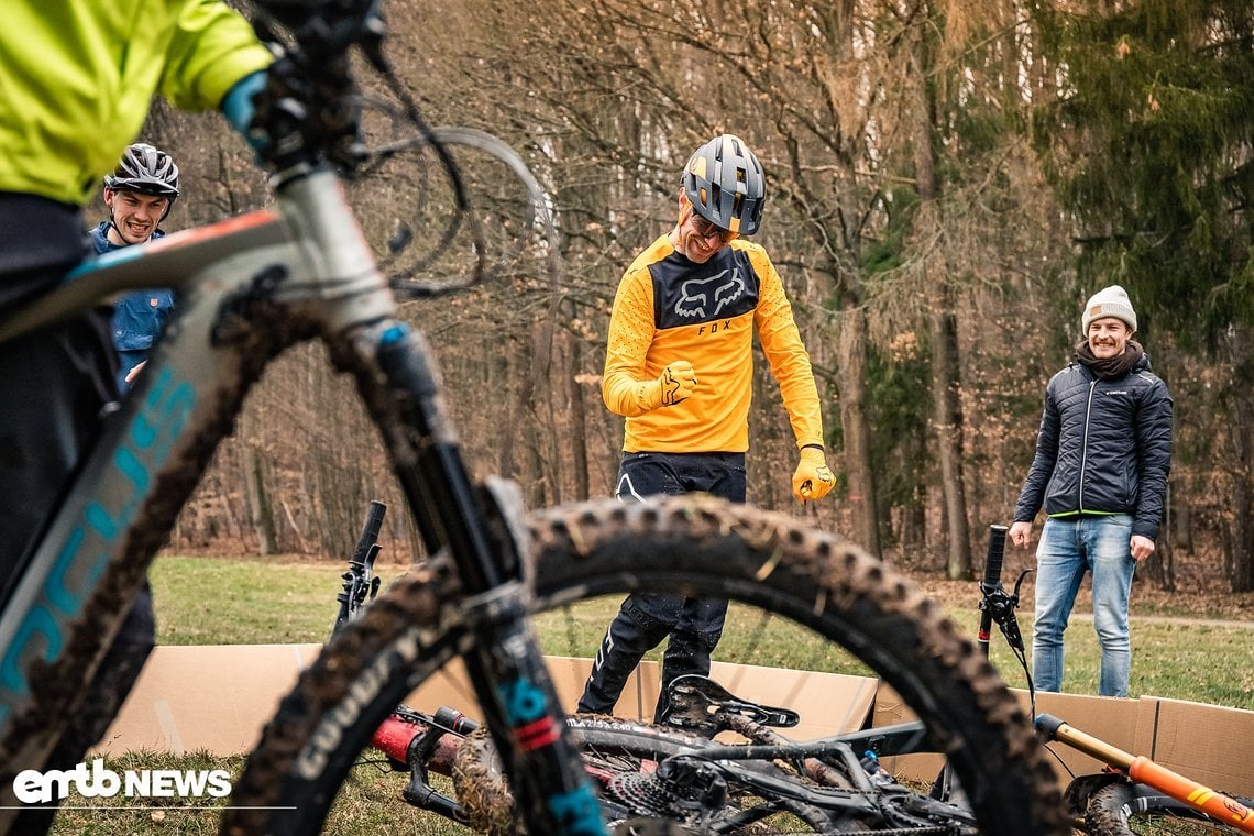 Fabian konnte punkten und bouncte alle Kontrahenten einfach weg