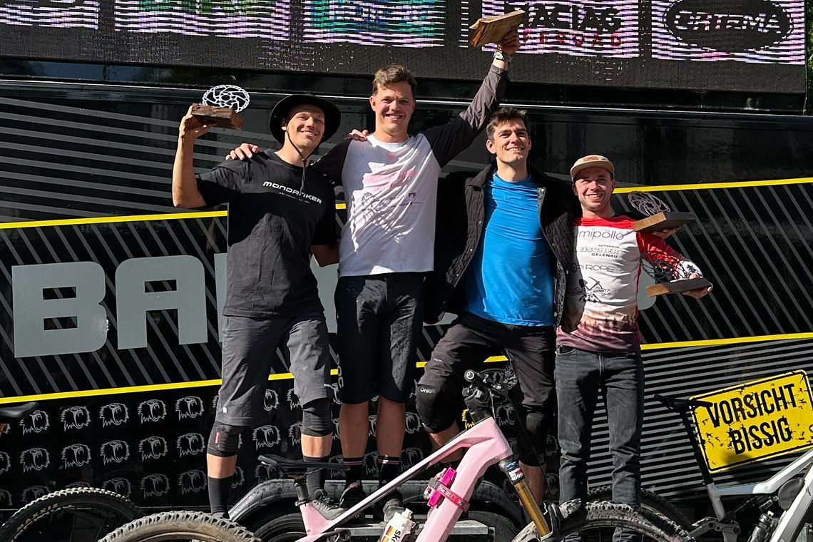 Tom holte sich den Sieg im Auftaktrennen der Enduro One in Bad Wildbad.