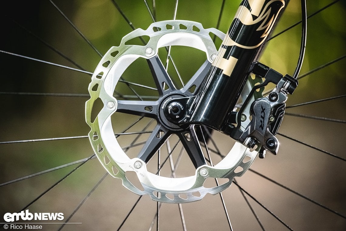 ... Shimano XTR-Bremsen.