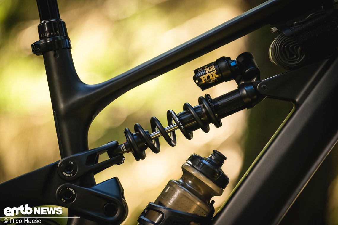 Edle Fahrwerkskomponenten, Top-Geometrie und ein schicker Rahmen zeichnen das Decoy SN aus.