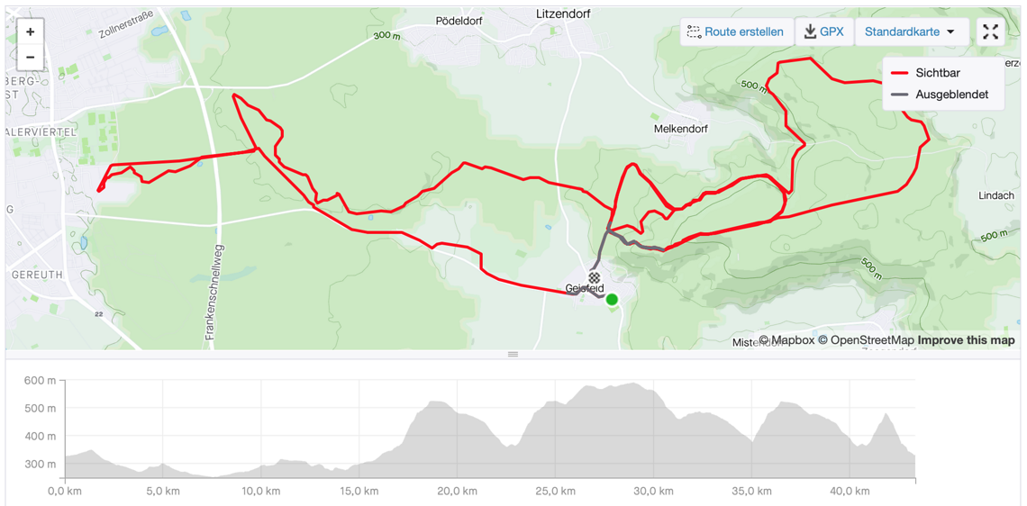 Ghost E-Riot Trail Pro – Reichweitenfahrt