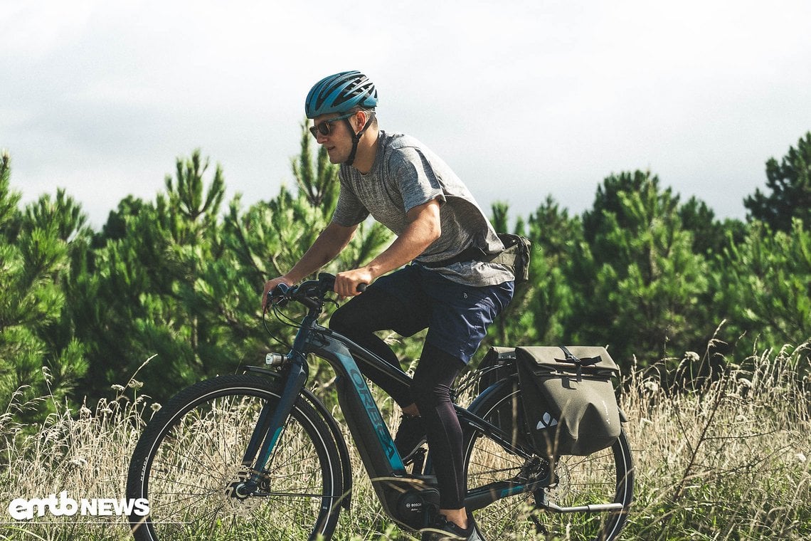 Das Orbea Keram Asphalt im Einsatz