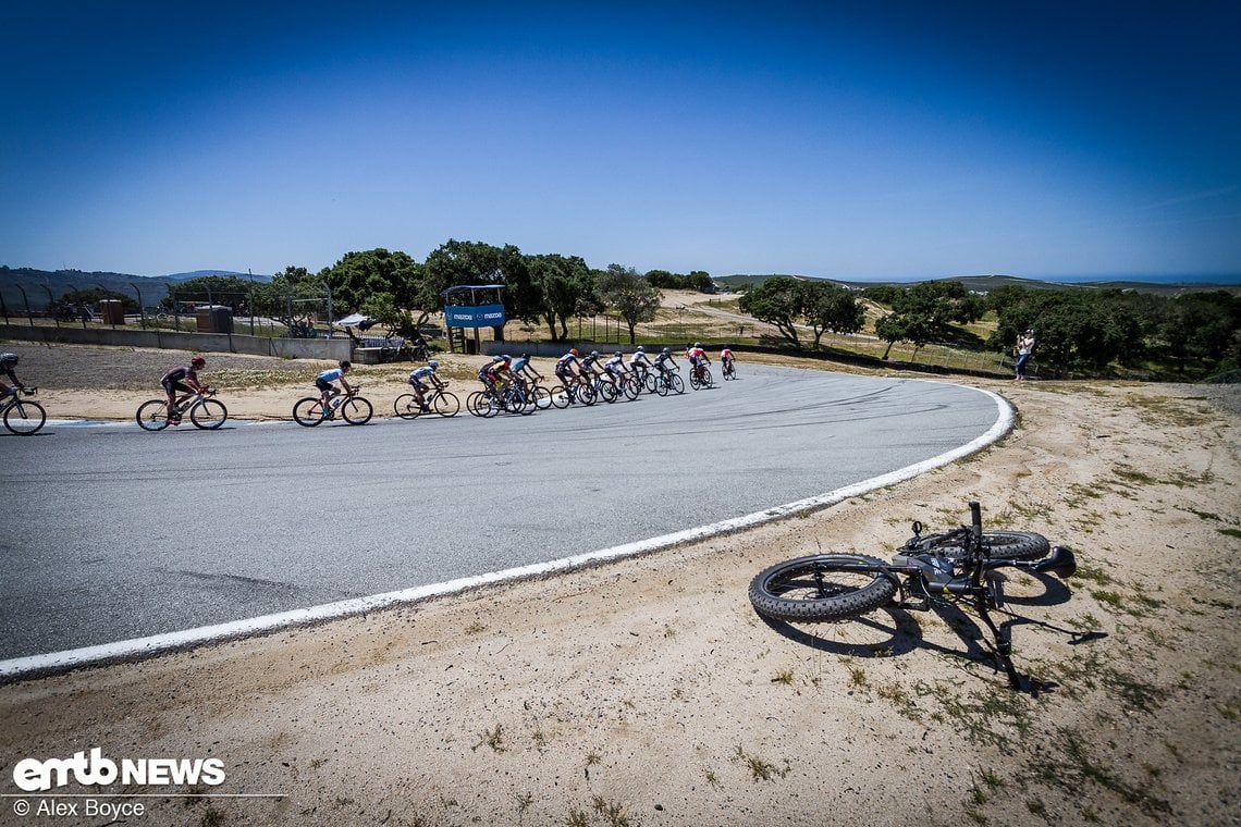 Laguna Seca ist ein super Ort, um ein Rennrad-Rennen abzuhalten