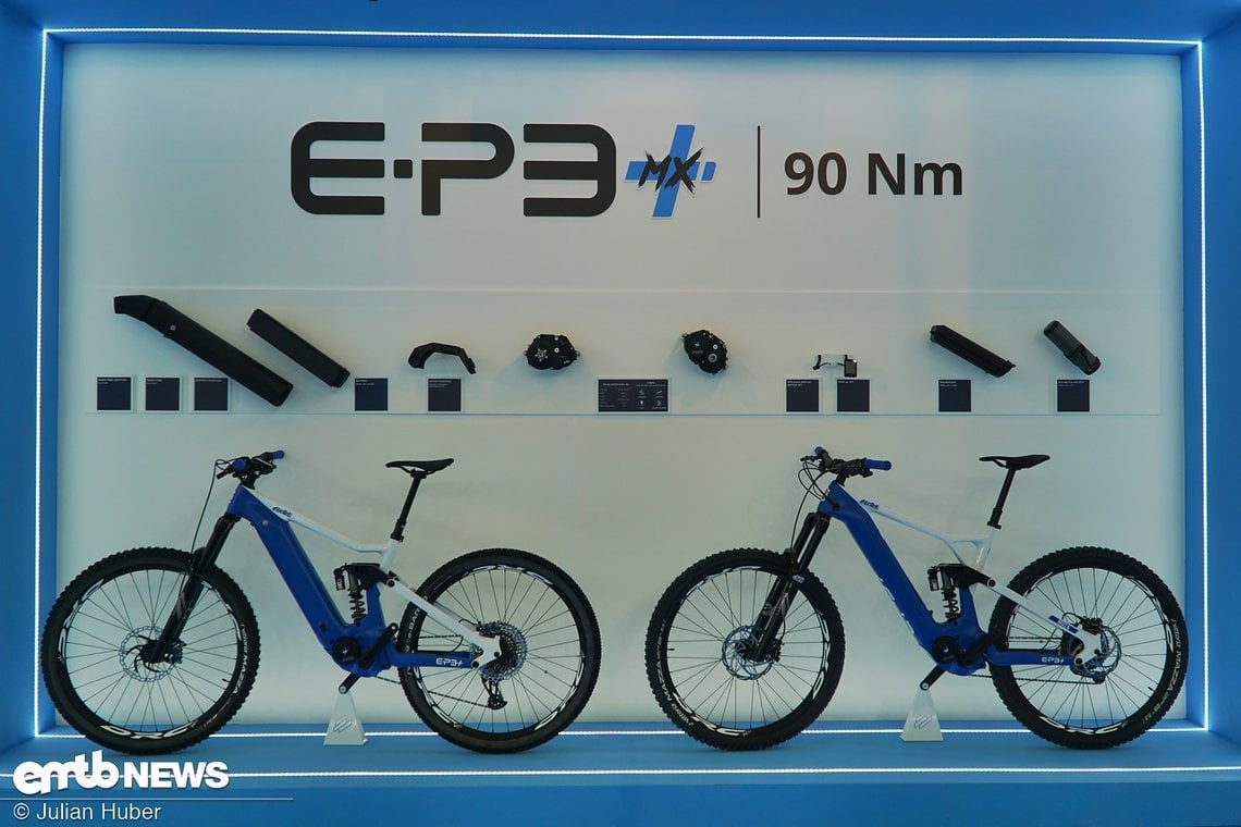 Der Polini-Schaukasten auf der Eurobike 2022