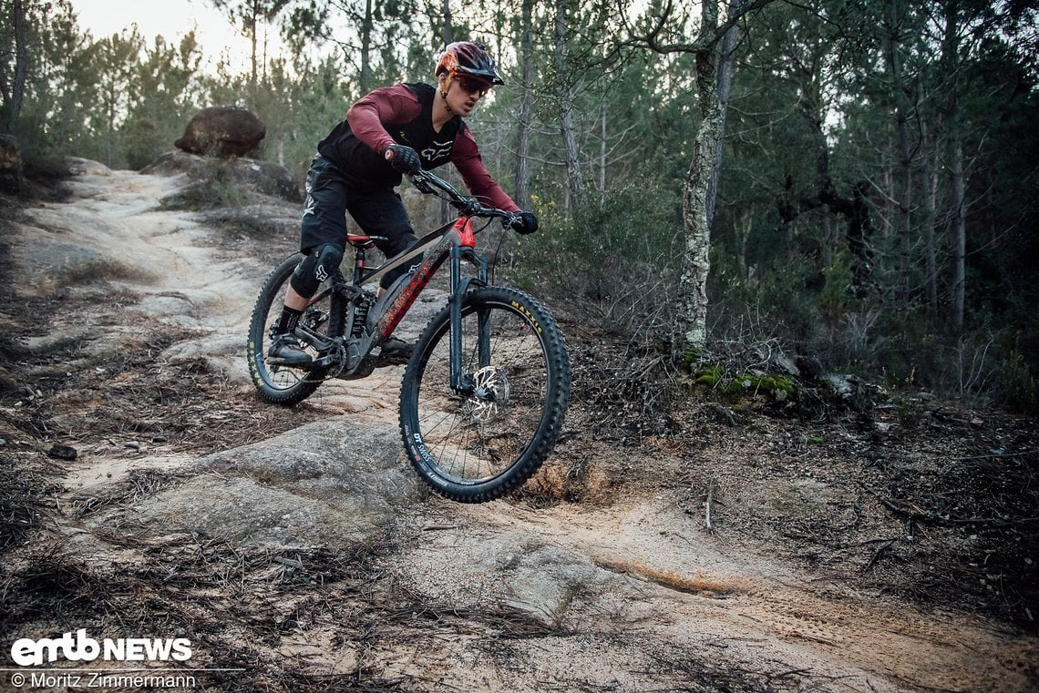 Das Ghost SL AMR X ist auf anspruchsvollen Trails vielen Mitbewerbern überlegen