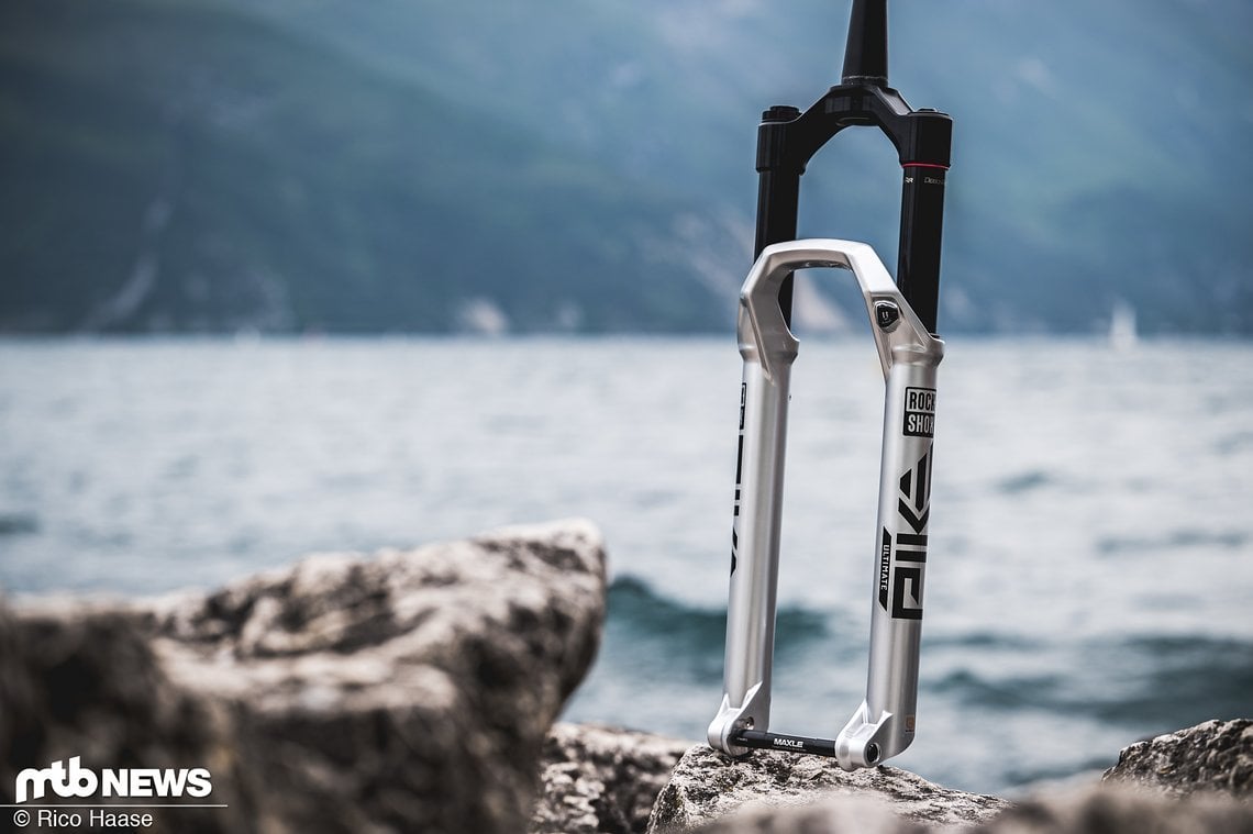 ... RockShox Pike. Bei diesem Modell erinnert nur das silberne Casting an die Vorgängerversion.