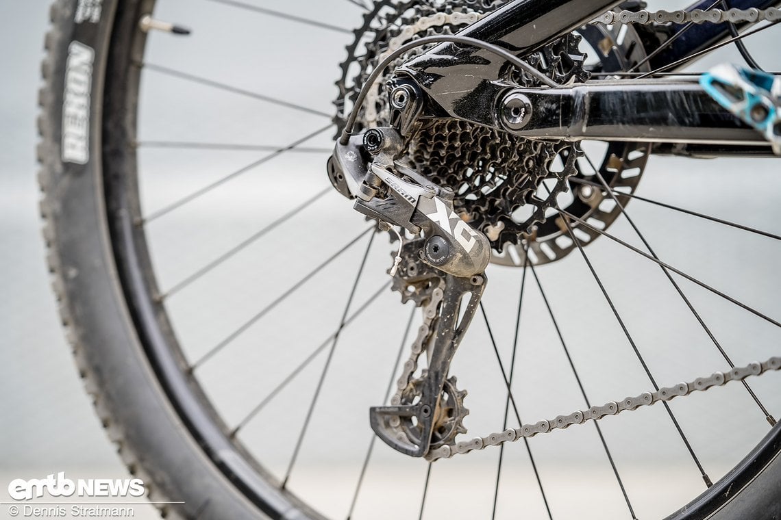 Die SRAM X01 Eagle stellt 12 Gänge zur Verfügung