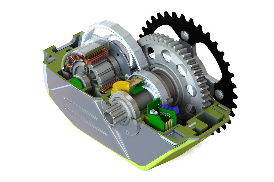 Der Sachs RS-Motor im schematischen Schnitt