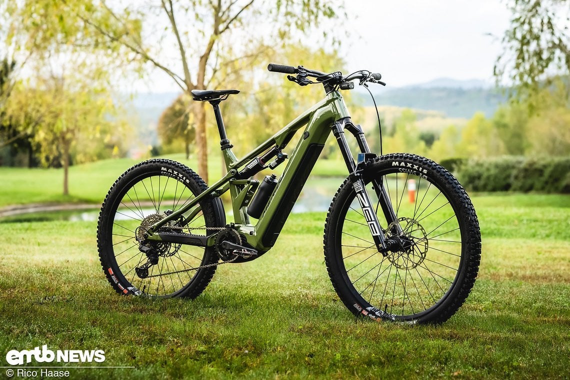 Merida eONE-Eighty mit Bosch CX (Gen5) – ein absoluter Baller-Bolide für ruppige Trails.