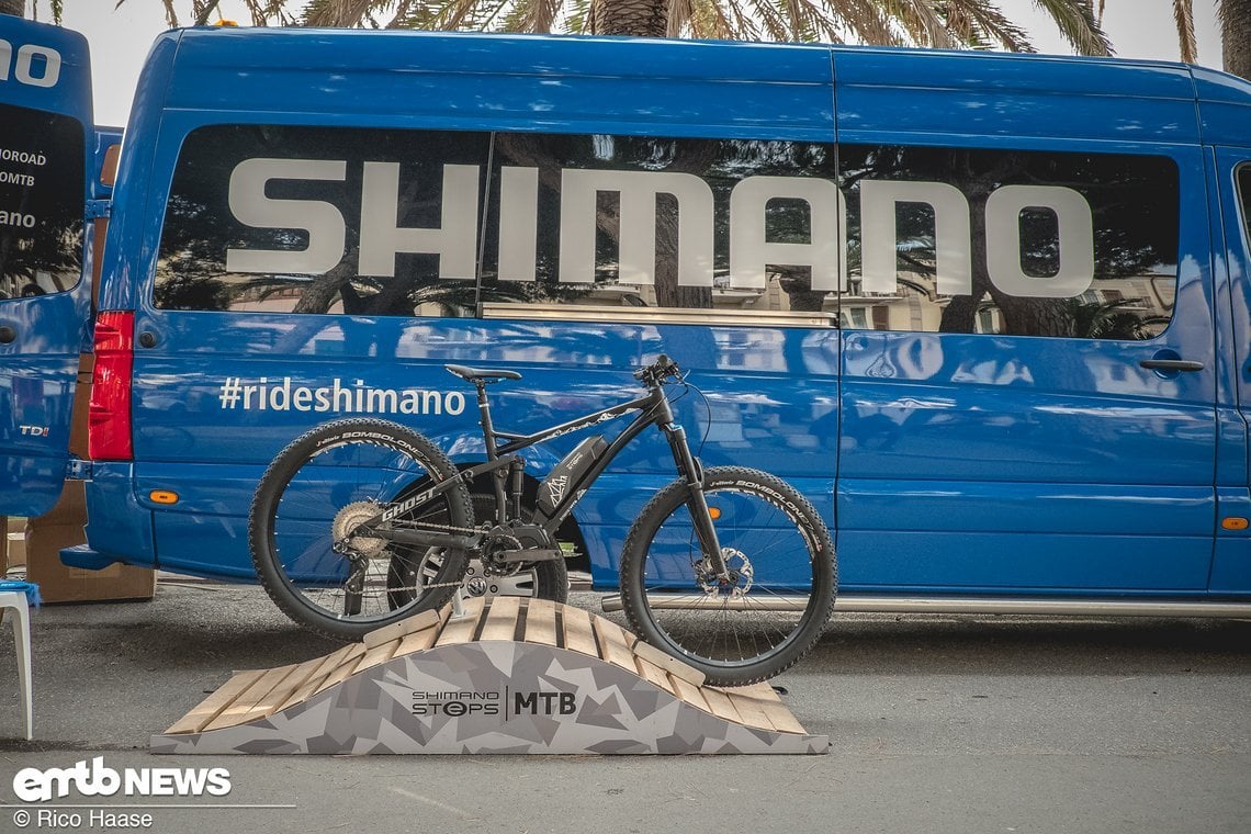 Ghost put together a few extra demo E-Bikes for Shimano – of course these were available for testing