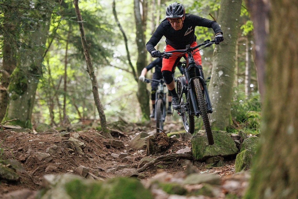 Bei diesem „Ride First“ geht es um den Spaß mit dem Bike und ...