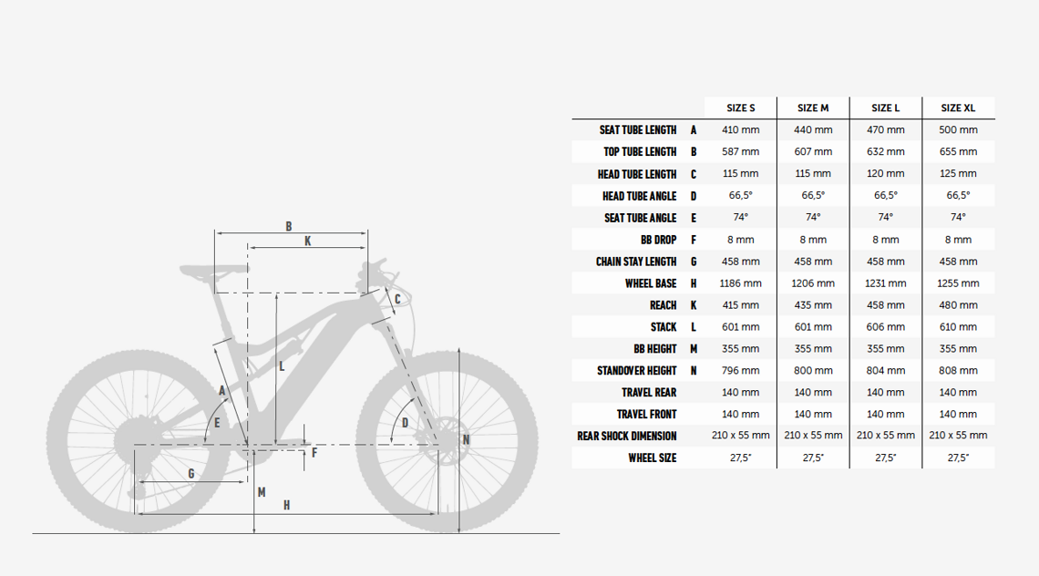 Rose Elec Tec FS Geometrie