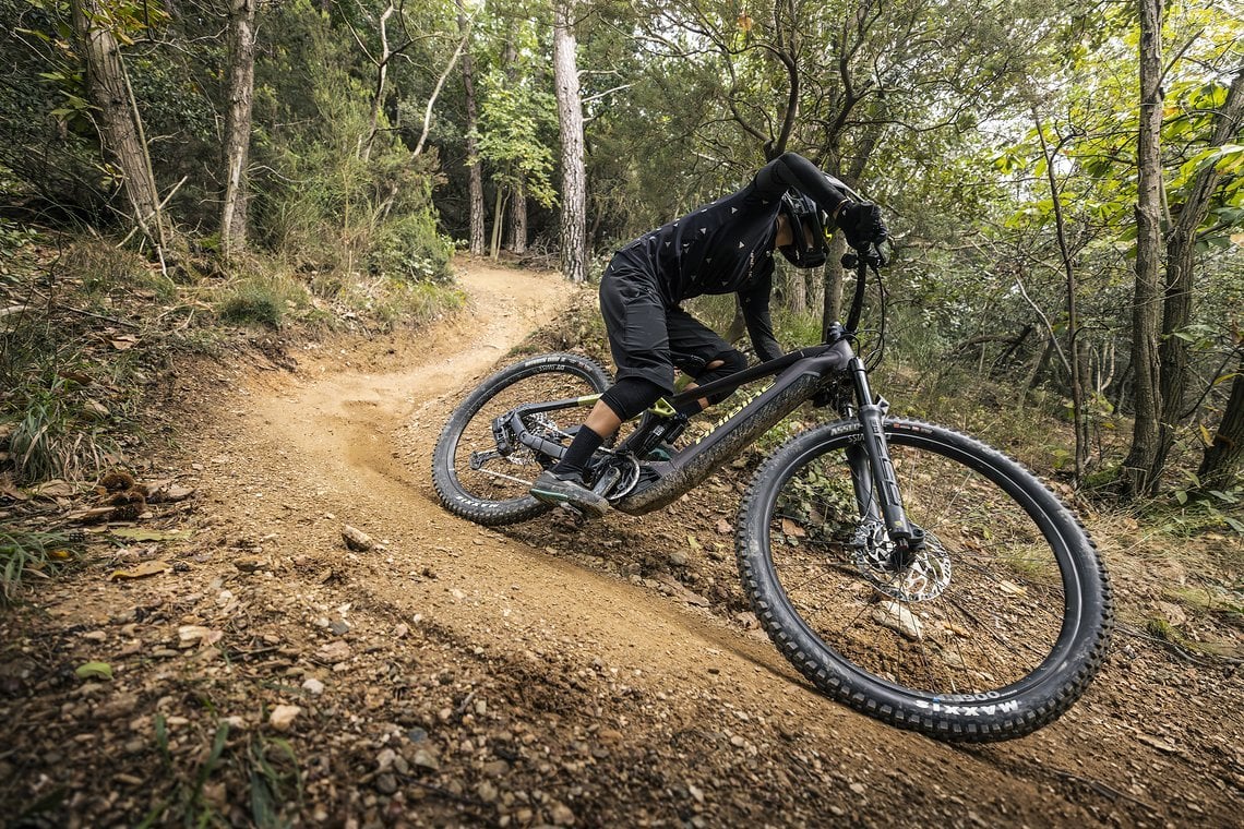 Mit dem Haibike Hybe 10.5 ist man auf roughen Endurotrails bestens aufgehoben.