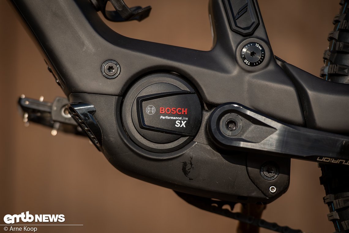 Angetrieben wird dieses E-MTB vom Bosch Performance SX.