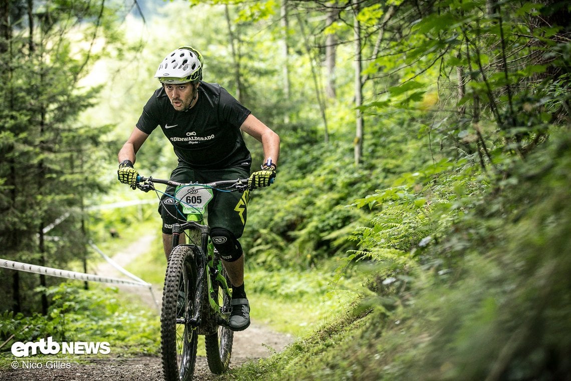 Die Beine brennen, der Blick ist fokussiert