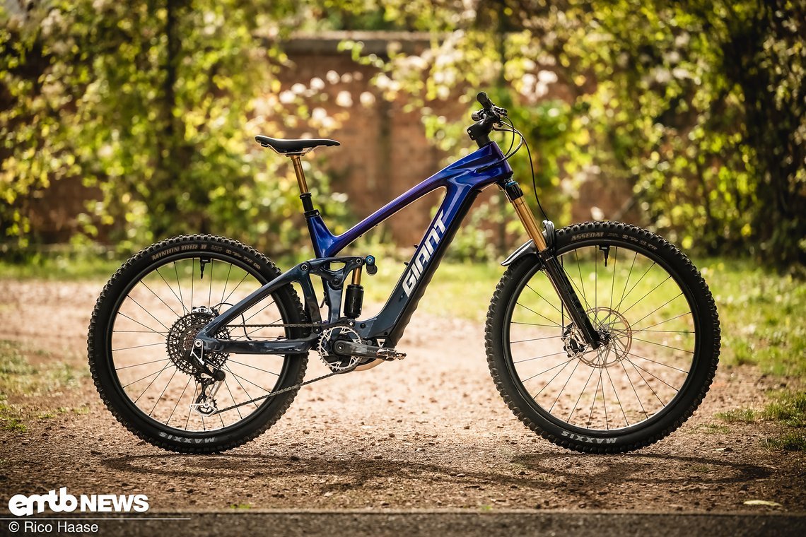 Giant Reign E+ – viel Federweg und eine Geometrie, die ideal für Enduro ist.