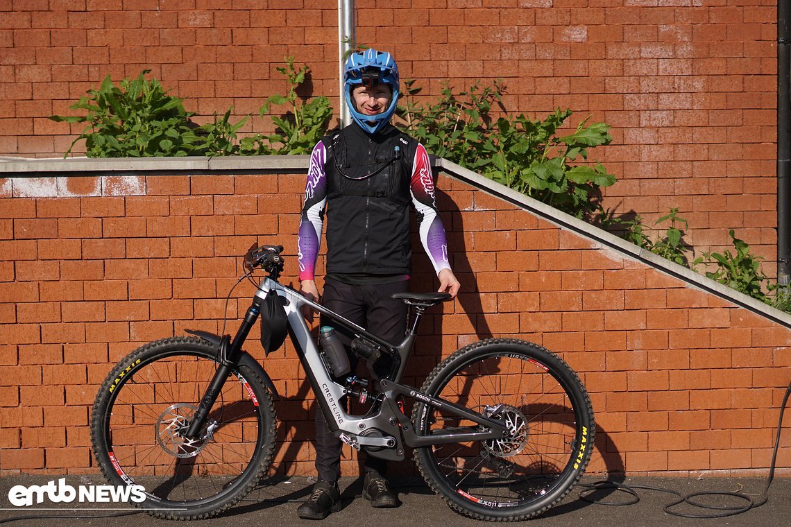 Trainingssetup mit Rucksack zur Verpflegung – danke evoc!