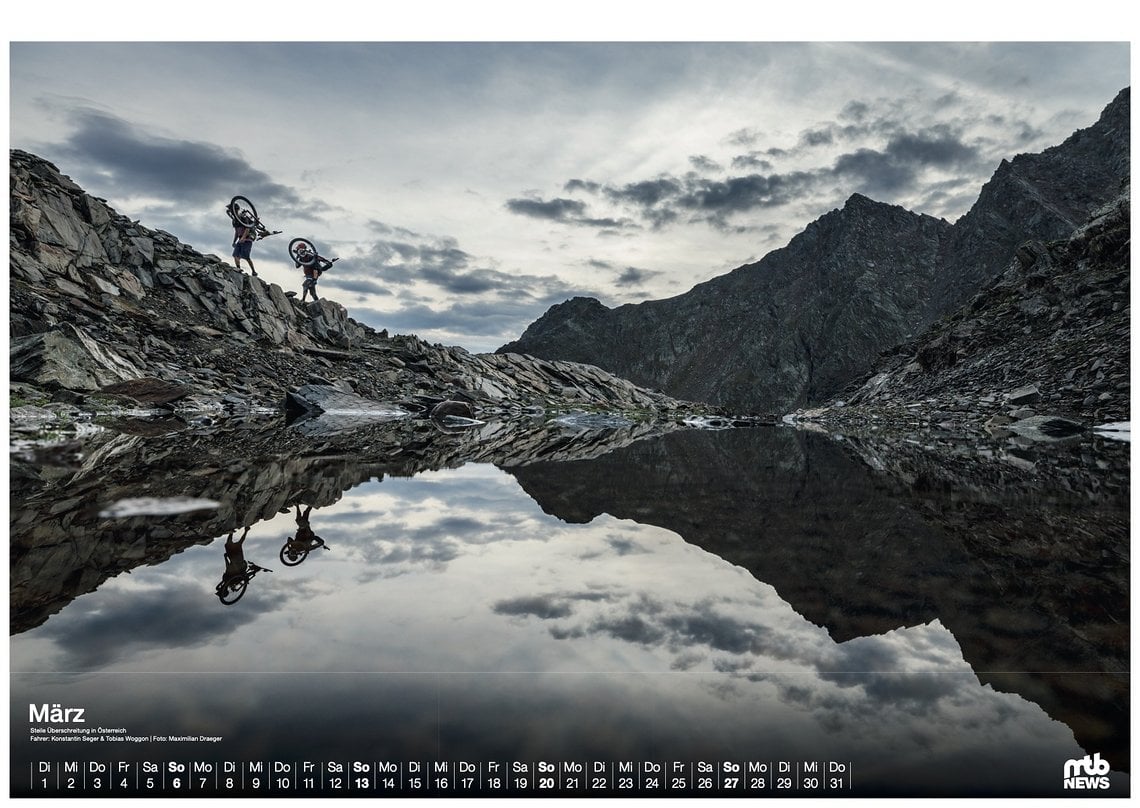 Mountainbike Kalender 2022 von MTB-News