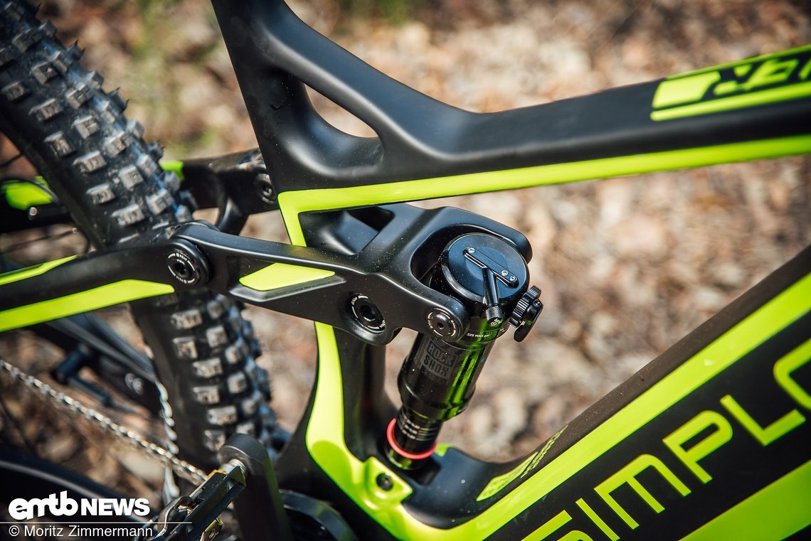 Der Rock Shox Deluxe RT ist gut abzustimmen und überzeugt in Sachen Performance