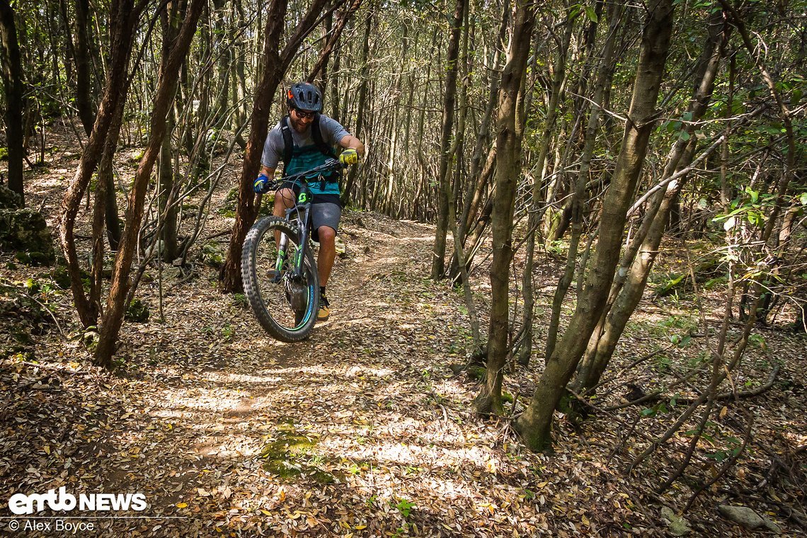 How easy it is to wheelie an ebike is one of Mario's most important test in deciding if the bike is any good