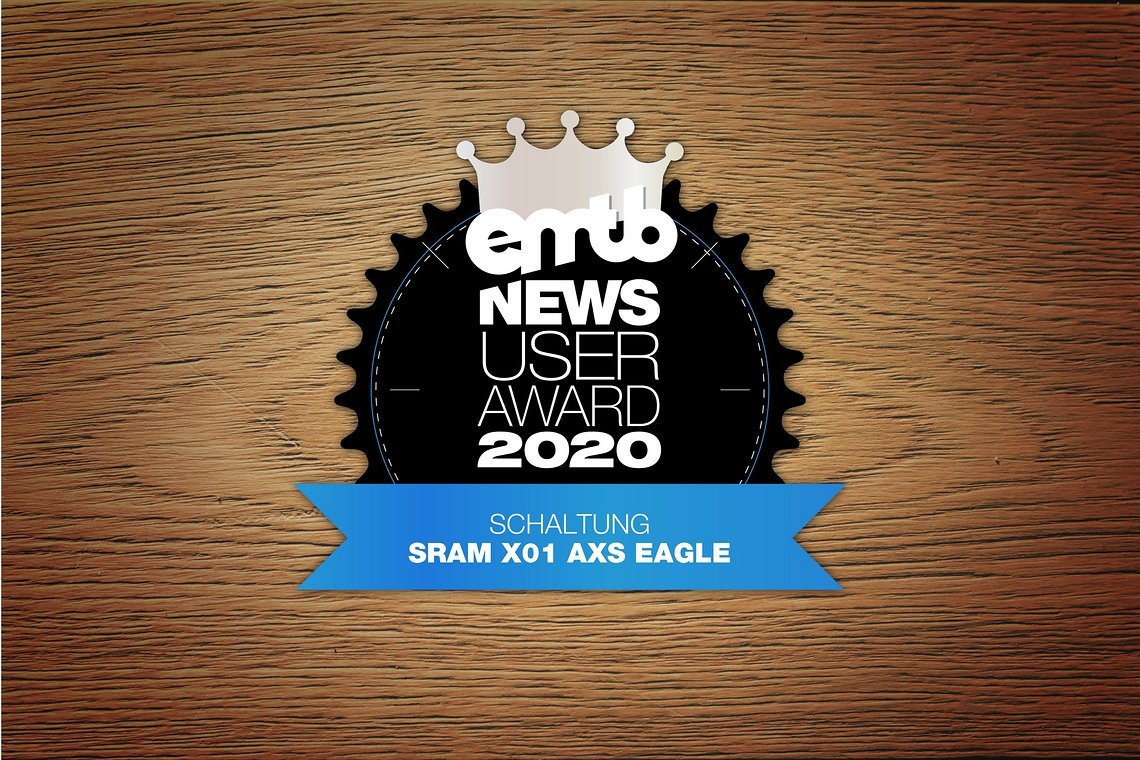 Die innovative SRAM X01 AXS Eagle landet auf dem zweiten Platz