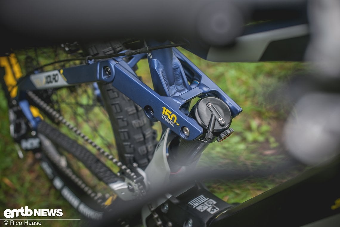 Metrischer RockShox-Dämpfer mit Trunnion-Mount