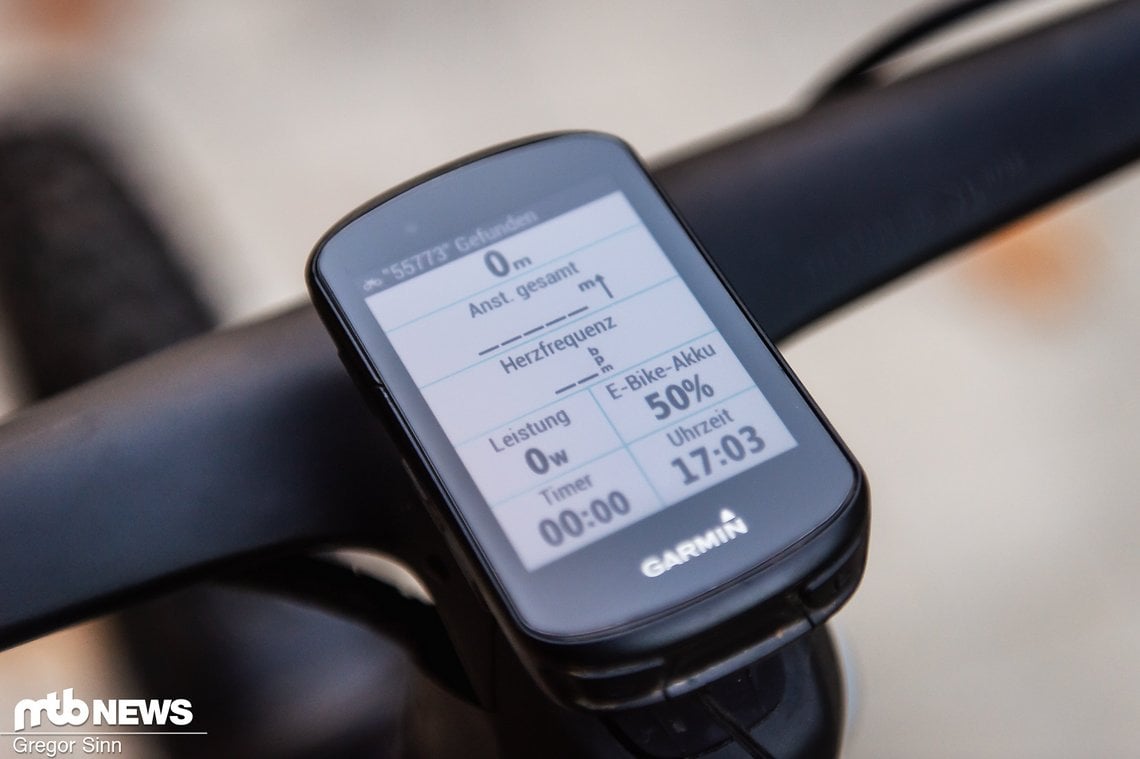 Ihr könnt den TQ-Motor mit eurem Garmin verbinden