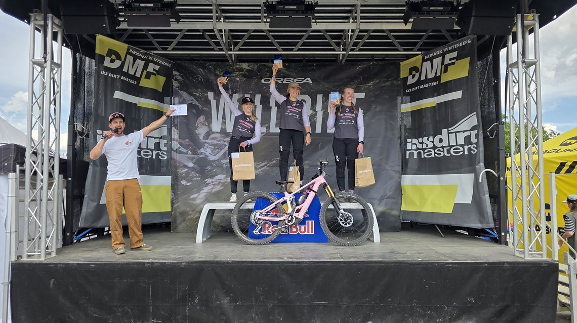 Tripple Podium für Jana Urban, Andrea Binder und Samira Faulke