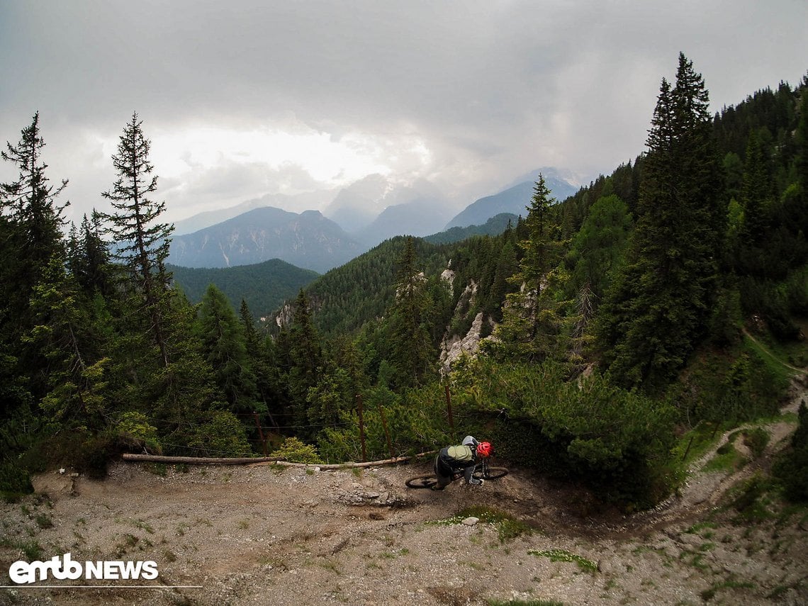 Die Trails in den slowenischen Alpen sind definitiv eine Reise wert!