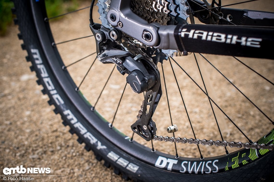 ... Shimano XT-Schaltung stammt von dort