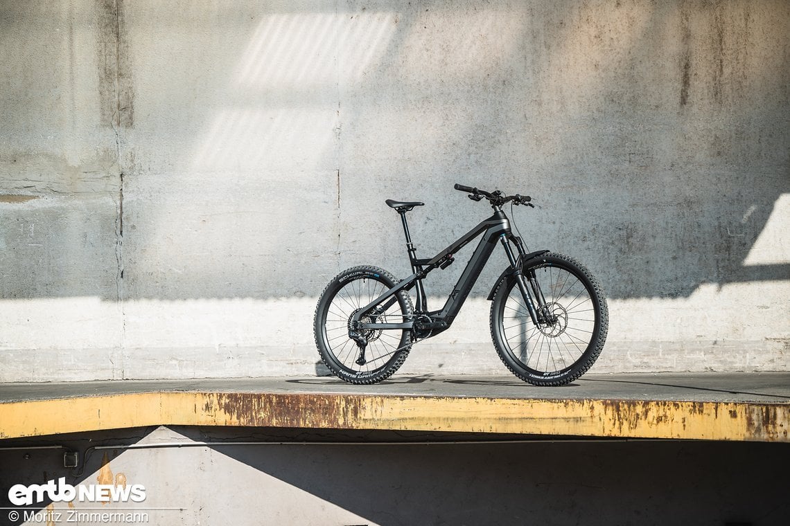 M1 setzt an diesem Modell auf ein Fox-Fahrwerk mit 160 mm Federweg.