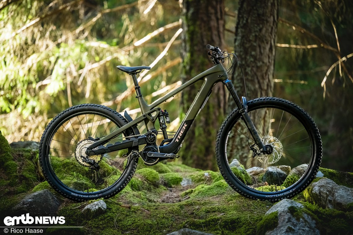 High-Pivot und Light-Support – das gibts beim Trek Slash+