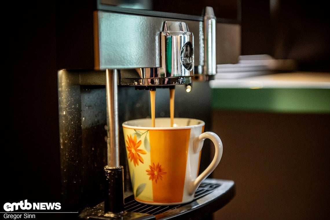 … als bei einer heißen Tasse Kaffee?