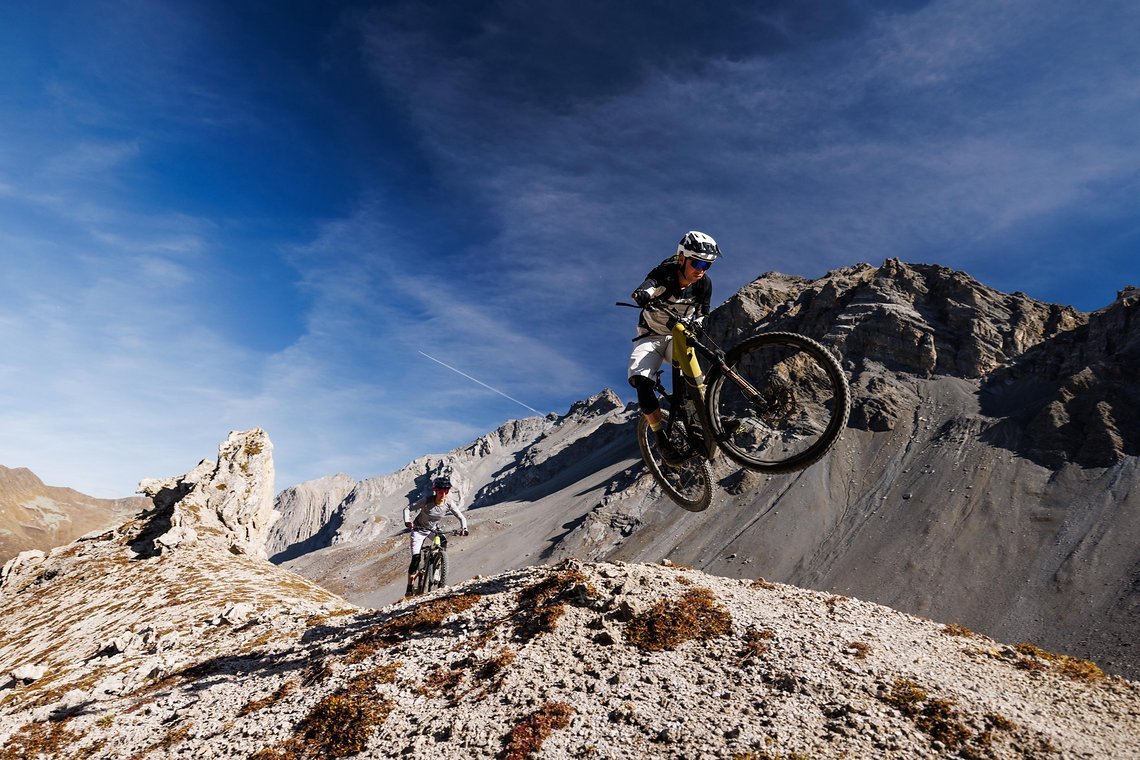 Davos hat als Mountainbike Destination einiges zu bieten – von hochalpinen Trails ...