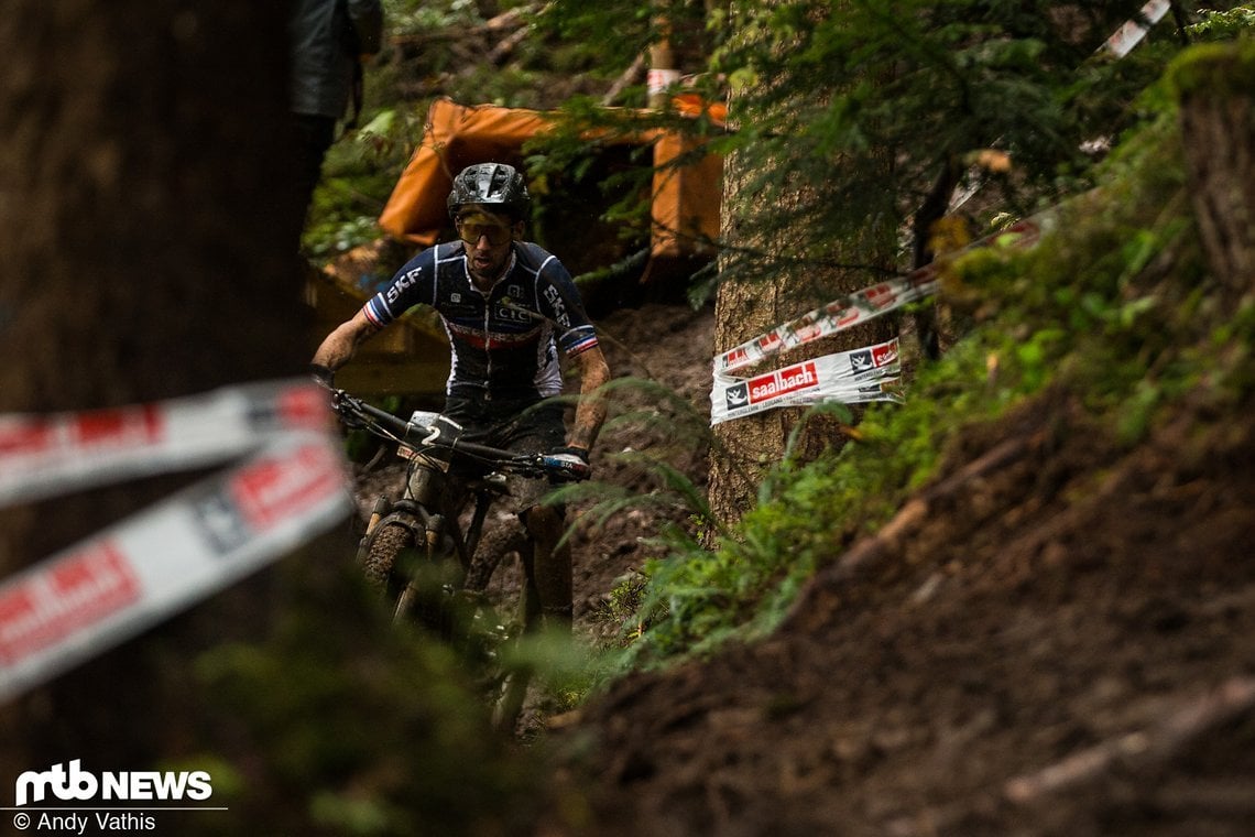 Jerome Gilloux auf dem Weg zu Platz 2