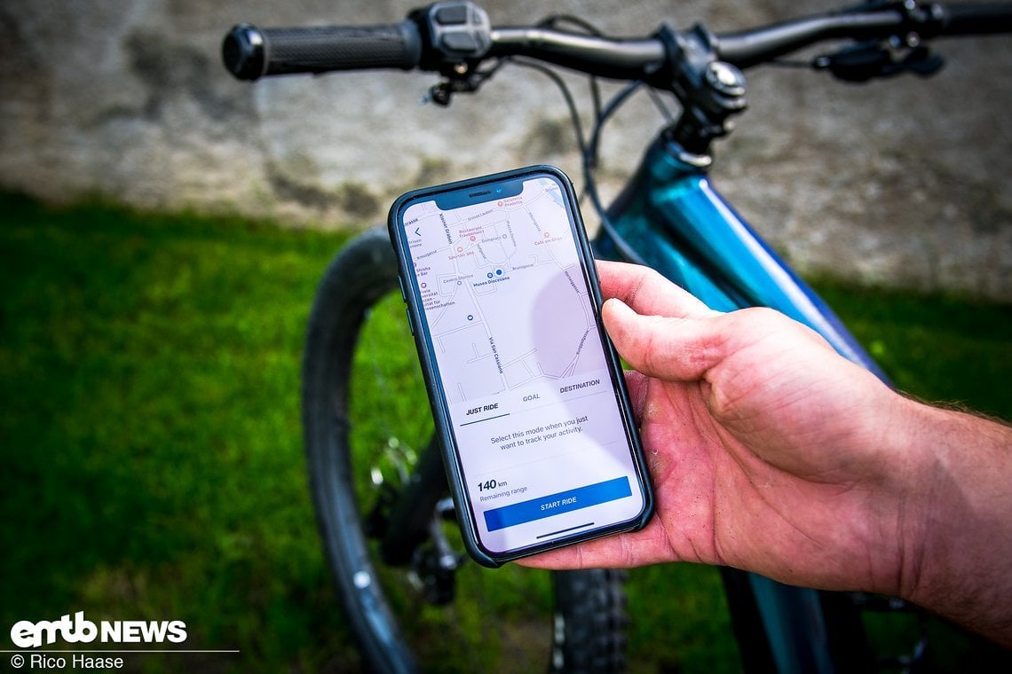 Das Navigations-Tool ist übersichtlich gestaltet und macht es möglich auch in unbekannten Gegenden tolle Touren fahren zu können
