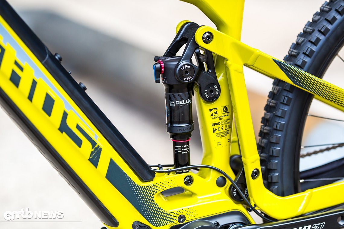 ... potentes RockShox-Fahrwerk