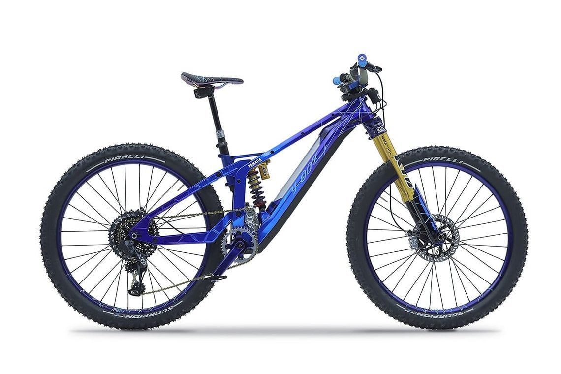 Yamaha Y-00Z E-MTB – spricht eine eigene Designsprache und setzt auf diverse technische Innovationen der Marke.