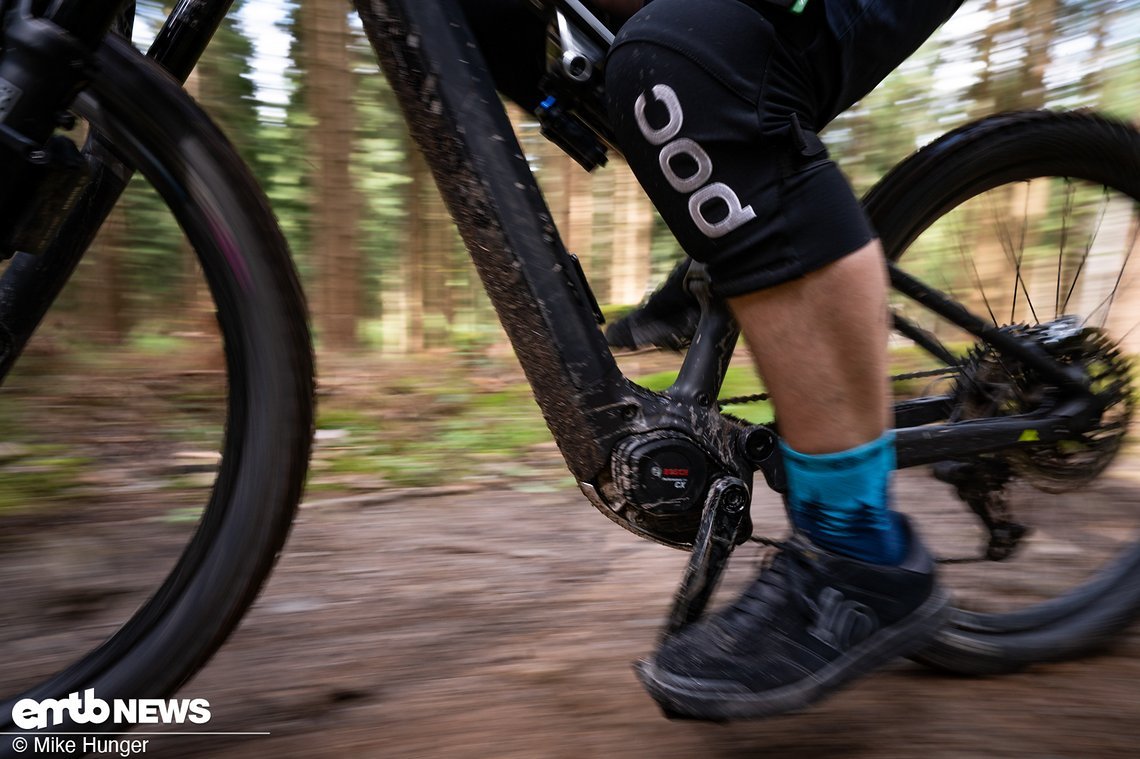 Bosch hatte eine Testflotte mit E-Bikes von Orbea, Trek, Bulls, Norco und Mondraker am Start.