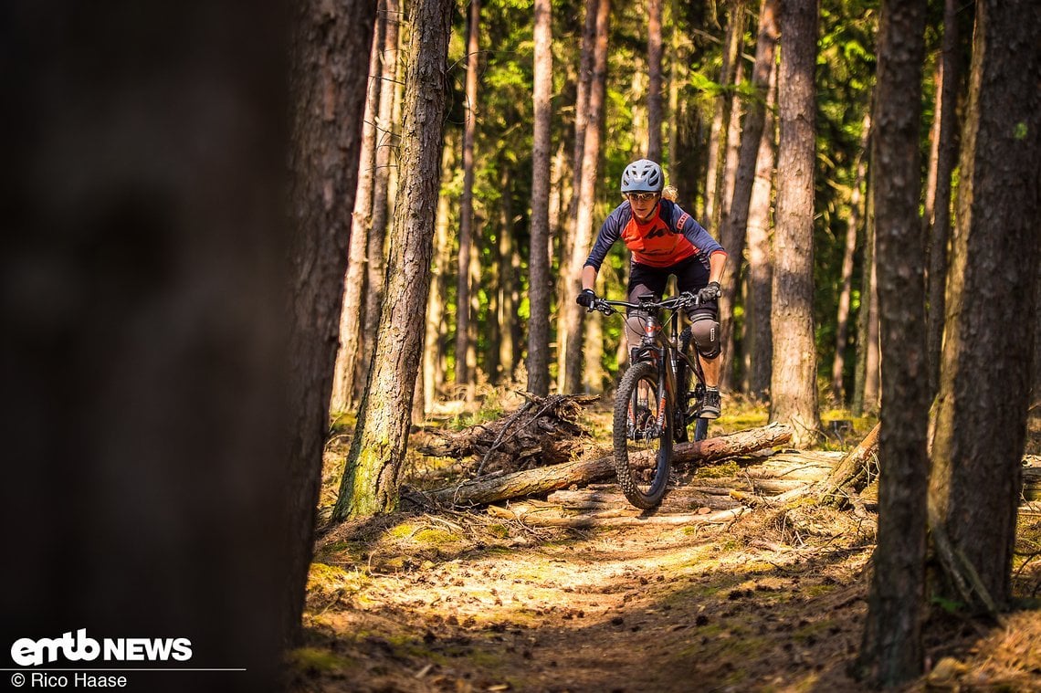 Auf unserem Hometrail haben wir richtig viel Spaß