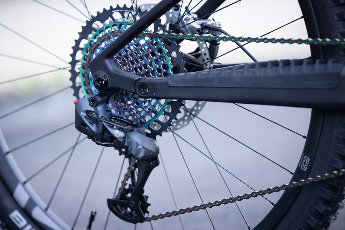 Auch bei der Schaltung bleibt es nobel: SRAM XX1 AXS Eagle