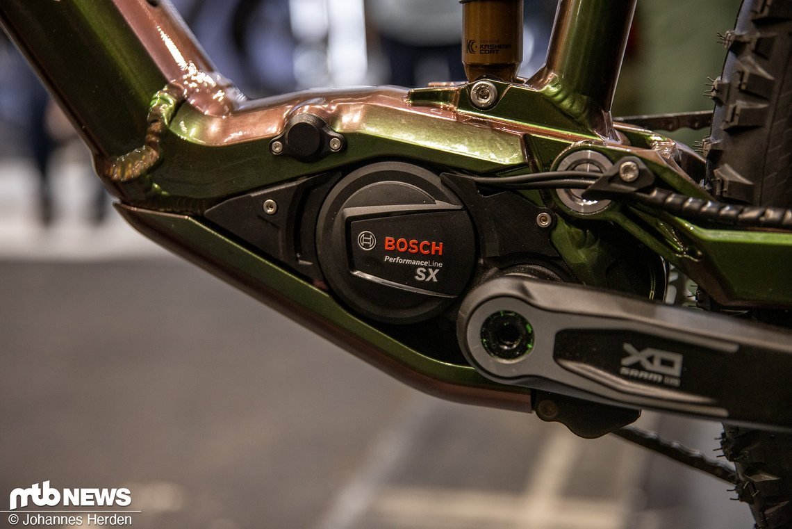 ... der neue Bosch SX, der das Nicolai so spritzig wie sein Bio-Pendant machen soll.